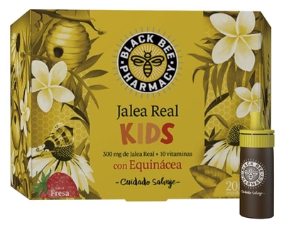 Дієтична добавка Black Bee Jalea Real Kids 20 х 10 мл (3175681249356)