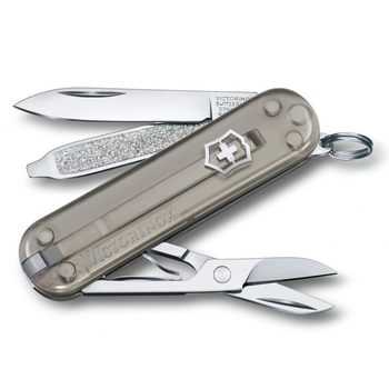 Нож Victorinox Classic SD Colors Transparent with Box Grey (1049-Vx06223.T31G)