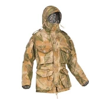 Куртка камуфляжна вологозахисна польова P1G-Tac Smock PSWP Varan camo Pat.31143/31140 L/Long (J11683VRN)