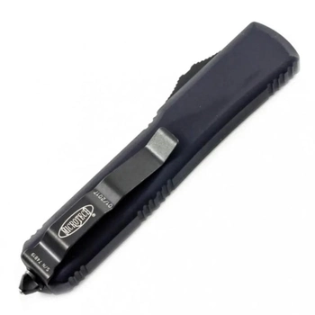 Нож автоматический Microtech Ultratech Double Edge Tactical (длина: 211 мм, лезвие: 88 мм), черный