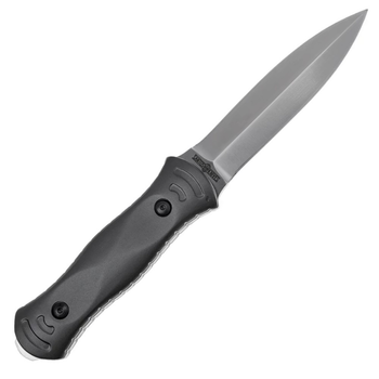 Ніж фіксований Boker Magnum Alacran (довжина 238 мм, лезо 115 мм), сірий