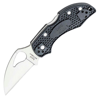 Нож складной Spyderco Byrd Robin 2 (длина: 144 мм, лезвие: 60 мм), черный