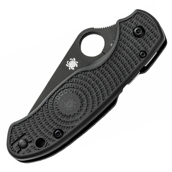 Ніж складаний Spyderco Para 3 Lightweight (довжина: 183 мм, лезо: 74 мм, чорне), чорний