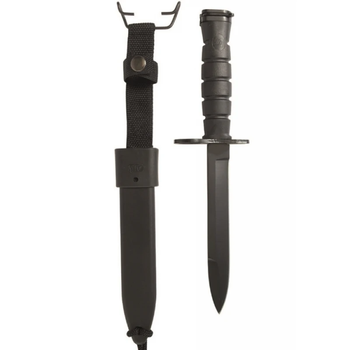 Штык-нож M7 для винтовки M16 Mil-Tec (длина - 300 мм, лезвие - 170 мм), оливковый, ножны пластик