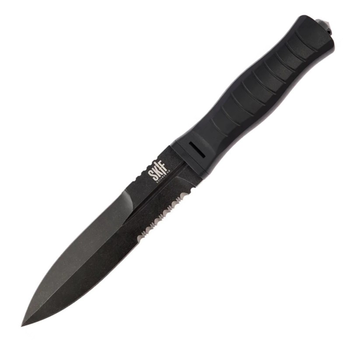 Нож фиксированный Skif Neptune BSW, (длина: 293 мм, лезвие: 160 мм, черное), черный
