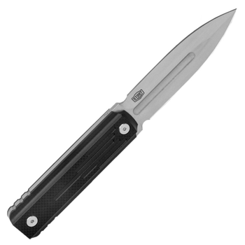 Нож фиксированный Boker Plus Omerta (длина 200 мм, лезвие 100 мм), черный