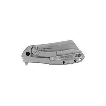 Нож складной Kershaw Bracket (длина: 197мм, лезвие: 86мм), черный