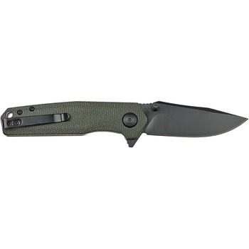 Ніж складаний Boker Magnum Field Flipper (довжина: 183мм, лезо: 72мм, чорне), зелений