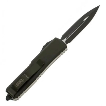Нож автоматический Microtech UTX-85 Double Edge Cerakote OD Green (длина: 191 мм, лезвие: 79 мм)