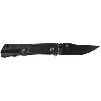 Нож складной Boker Plus Alluvial All Black (длина: 194мм, лезвие: 80мм, черное), черный