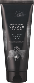 Тонуючий бальзам для волосся IdHair Colour Bomb Silver Grey 911 200 мл (5704699876391)