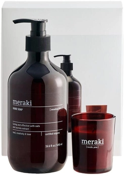 Набір косметики для догляду Meraki Everyday pampering Мило для рук 490 мл + Ароматична свічка 60 г (5707644853829)