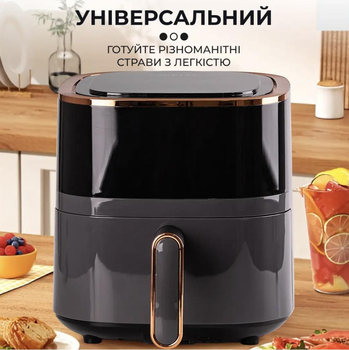 Аерофритюрка Sokany SK-10014 4.8 л 1300 Вт захист від перегріву