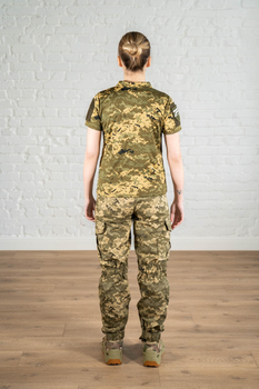 Жіноча форма армійська поло та штани ріп-стоп CoolMax standart Піксель (639) , XL