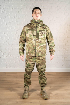 Тактическая форма куртка Горка со штанами tactical рип-стоп Мультикам (592) , L