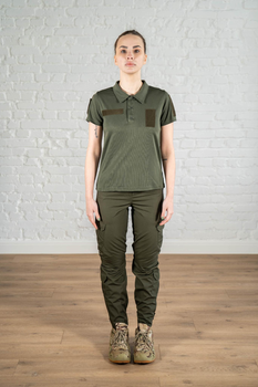 Женская форма тактическая поло и штаны рип-стоп CoolMax standart Олива (641) , S