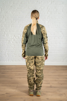 Женская военная форма убакс и штаны с карманами CoolMax рип-стоп standart Пиксель Олива (625) , XL