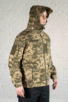 Куртка армійська Гірка з капюшоном tactical ріп-стоп Піксель (608) , 2XL