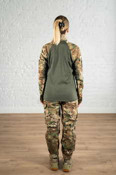 Військова жіноча форма убакс та штани з кишенями ріп-стоп CoolMax standart Мультикам Олива (622) , S