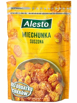 Физалис сушеный без сахара Alesto натуральный Miechunka 125 г