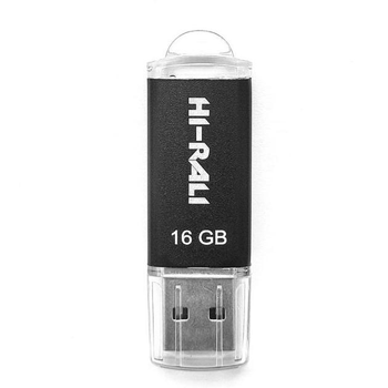 Флеш пам'ять 16Gb Hi-Rali 2.0 Rocket чорний