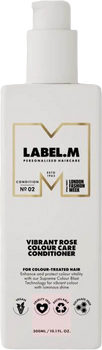 Кондиціонер Label.m Vibrant Rose Colour Care догляд за фарбованим волоссям 300 мл (5056043216903)