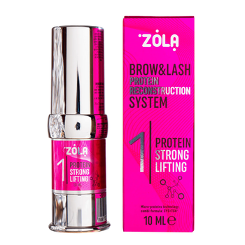 Склад для ламінування брів Zola 01 Protein Strong Lifting 10 мл