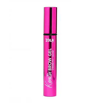 Гель для бровей Zola Keratin brow gel strong fix+nourish 5мл