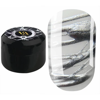 Гель-паутинка Valeri Spider Gel 08 серебро 5 мл