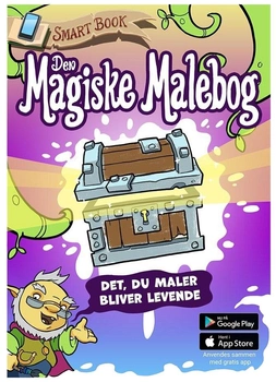 Чарівна книжка-розмальовка Smart Book Den Magiske Malebog (9788792466303)