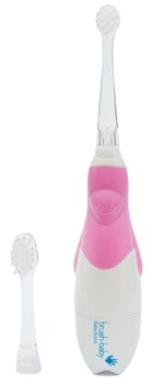 Електрична зубна щітка Brush-Baby BabySonic Pro 0-3 роки рожева