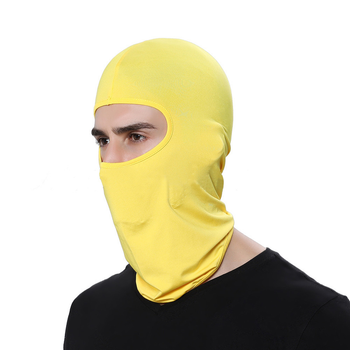 Вітрозахисна маска (балаклава) для особи і шиї Beanies Жовтий