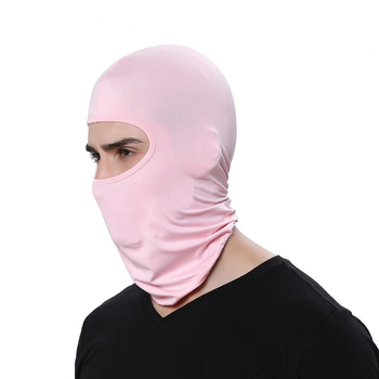 Вітрозахисна маска (балаклава) для особи і шиї Beanies Світло-рожевий