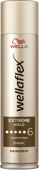 Лак для волос Wella Wellaflex Extreme Hold 6 Ultimate Hold 250 мл (8699568532003)