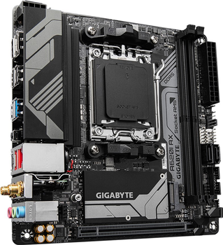 Материнська плата Gigabyte A620I AX (sAM5, AMD A620, PCI-Ex16)
