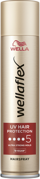 Лак для волос Wella Wellaflex UV Hair Protection 5 Ultra Strong Hold 250 мл (4064666594101)