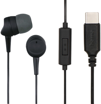 Навушники Hama Sea USB C Black (1841410000)