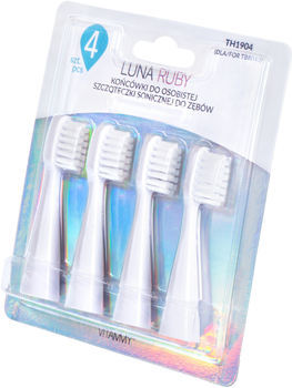Насадки для електричної зубної щітки Vitammy Luna Ruby (5906874252543)