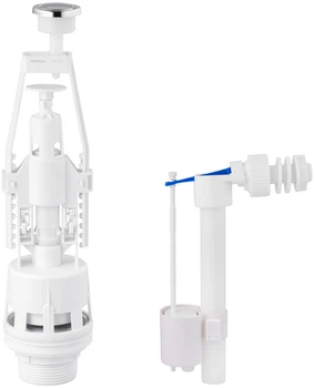 Комплект для бачка унитаза AGUA KIT42 с боковым подводом 1/2"