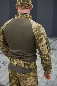 Тактическая боевая рубашка UBACS (Убакс) и кепка пиксель Боевая рубашка ВСУ 58