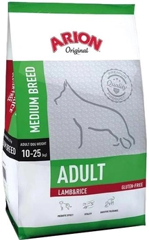 Сухий корм для дорослих собак середніх порід Arion Lamb and Rice 12 кг (5414970055321)