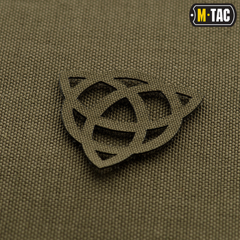 M-Tac нашивка Трикветр скрізна Laser Cut Ranger Green