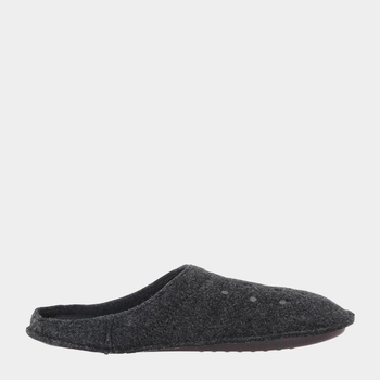 Жіночі домашні капці з закритим носком Crocs Classic Slipper 203600-BKBK 36-37 (M4/W6) 22 см Чорні (887350815849)