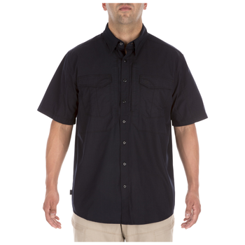 Рубашка тактическая с коротким рукавом 5.11 Stryke™ Shirt - Short Sleeve 3XL Dark Navy