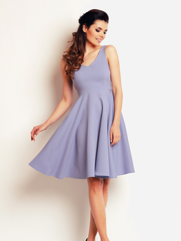 Плаття коротке літнє жіноче Awama A139 XL Світло-блакитне (5902360515345)