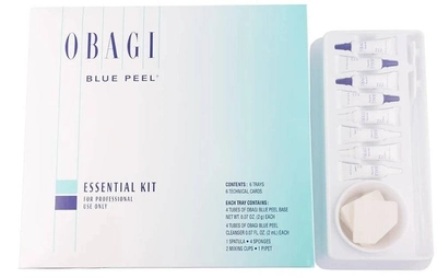 Набір Obagi Medical Blue Peel Essential для процедури пілінгу професіональний 6 шт x 16 мл + лопатка + спонж 4 шт + чашка для змішування 2 шт + піпетка (362032075075)