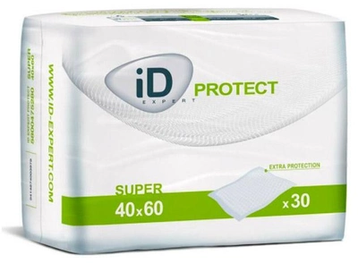 Пелюшка одноразова iD Expert Protect Super Bed Pad 40 x 60 см 30 шт (5414874003978)