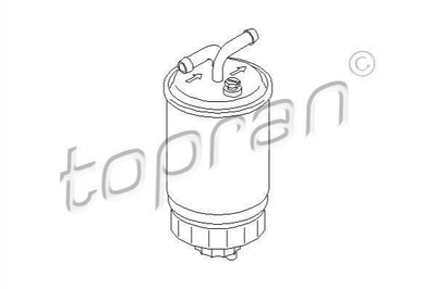 Паливний фільтр TOPRAN/HANS PRIES 102731 Ford Fiesta; Volkswagen Transporter, LT, Polo, Golf, Jetta 191127401C, 191127401, 5024861