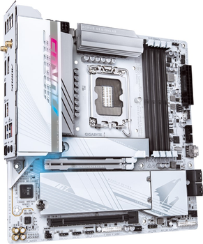 Материнська плата Gigabyte B760M Aorus Elite X AX (s1700, Intel B760, PCI-Ex16)
