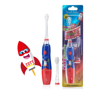 Звукова зубна щітка Brush-Baby KidzSonic 3+ ракета